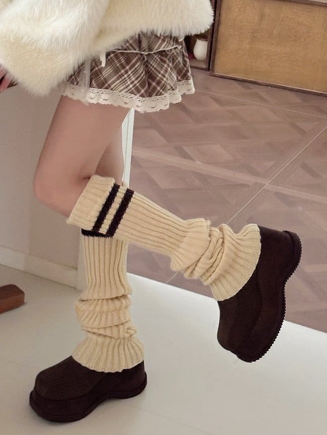 7 Options Knit Leg Warmers
