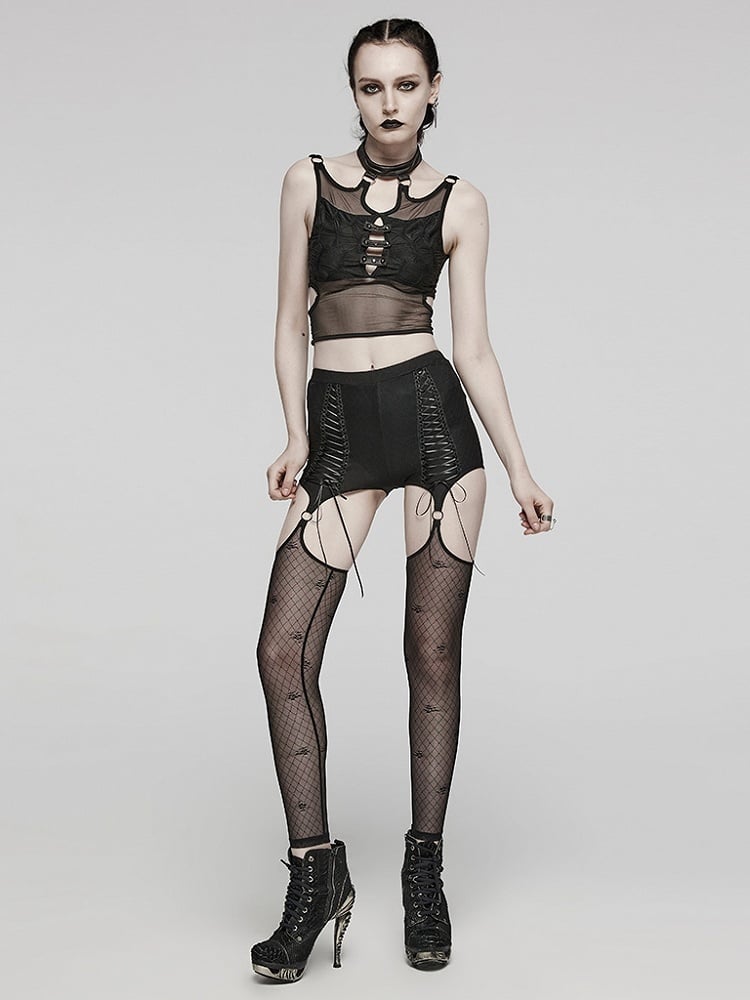 Black Goth Sexy Leggings