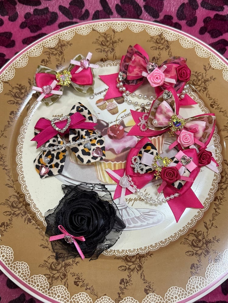 16 Options Bowknot /Floral BJD Doll Hairclip