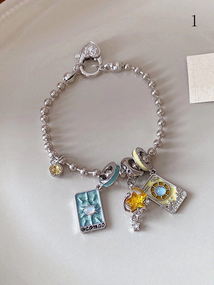 3 Options Y2K Tarot Cards Bracelet/Necklace