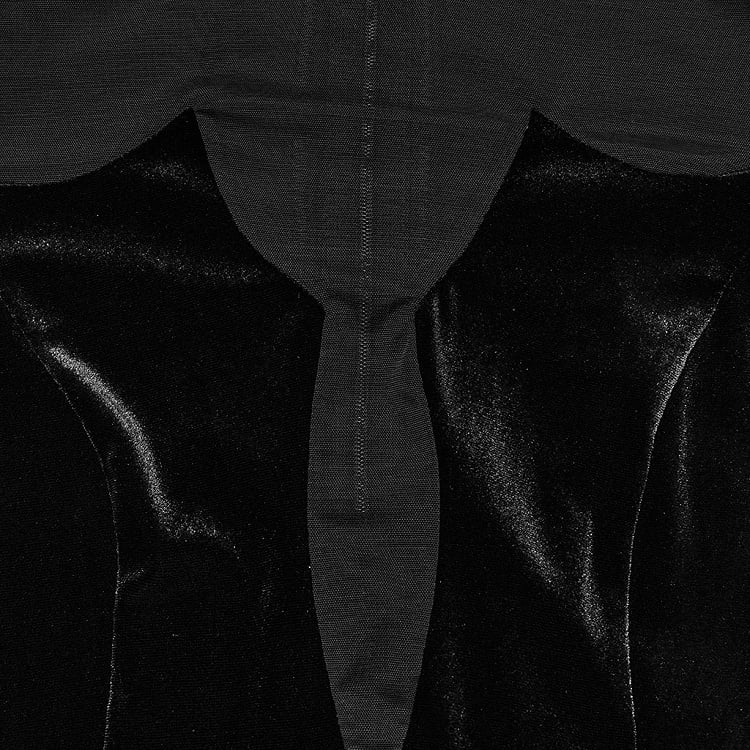 Black Goth Lace Dress