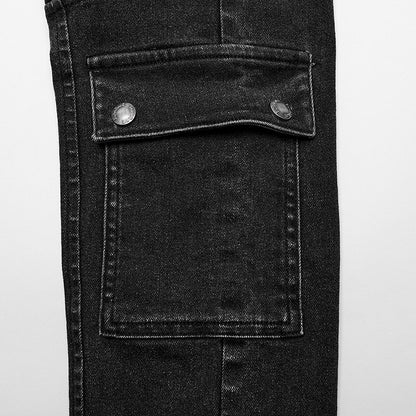 Punk Denim Pants
