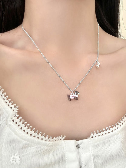 3 Options Y2K Bittersweet Puppy Decorated Necklace/Bracelet