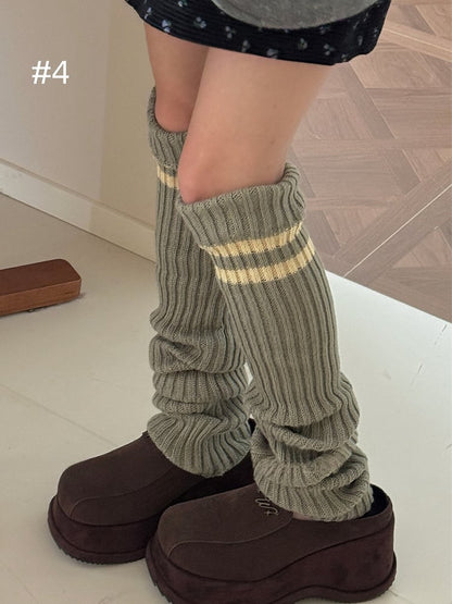 7 Options Knit Leg Warmers