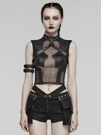 Black Sexy Perspective Top