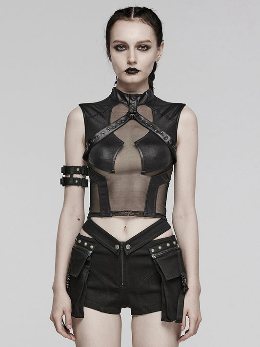 Black Sexy Perspective Top