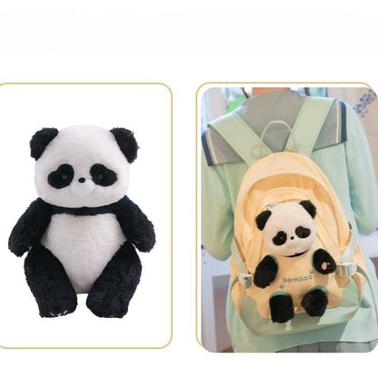 Yellow&Green Cut-out Design Backpack With 5 Options Detachable Plushie