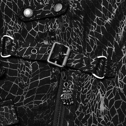 Black Handsome Techwear 3D Pocket Jacket