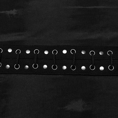 Black Sexy Printed Dress