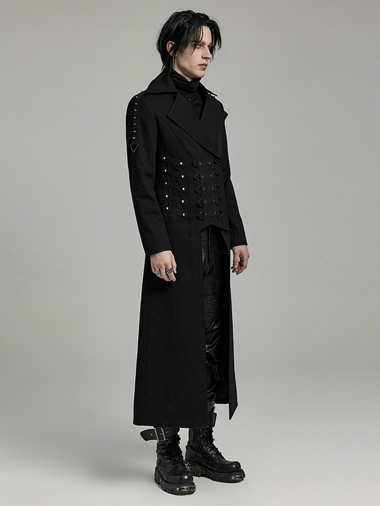 Punk Heavy Industry Visual Long Coat