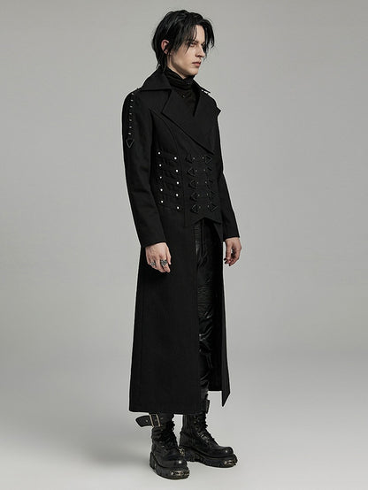 Punk Heavy Industry Visual Long Coat