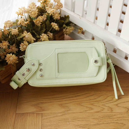 Green Star Stud Detail Ita Bag