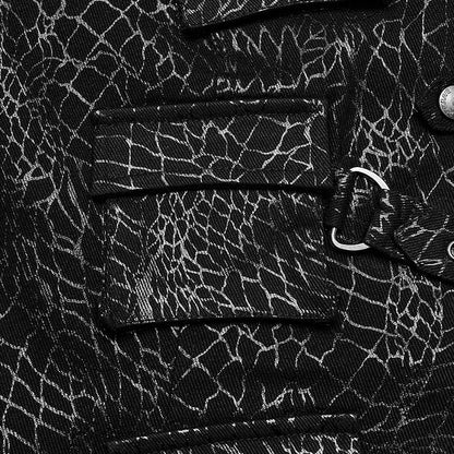 Black Handsome Techwear 3D Pocket Jacket