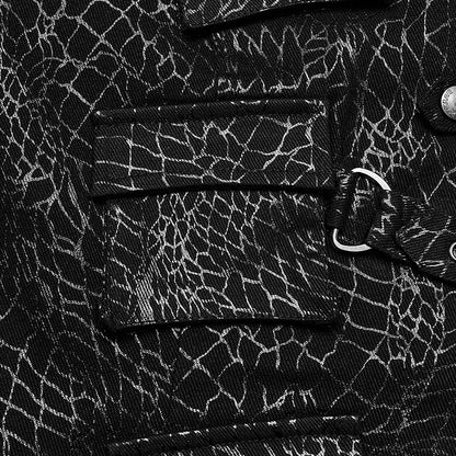 Black Handsome Techwear 3D Pocket Jacket