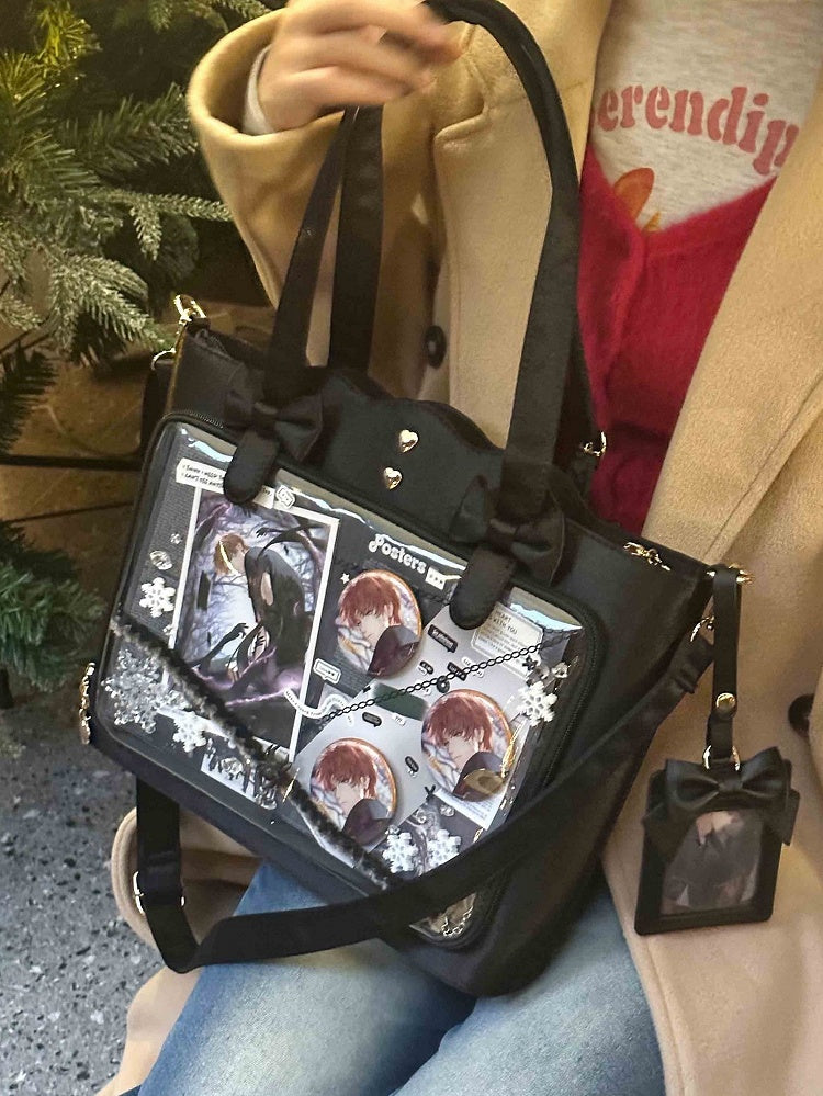 7 Colors Large Capacity Bowknots Crossbody Ita Bag