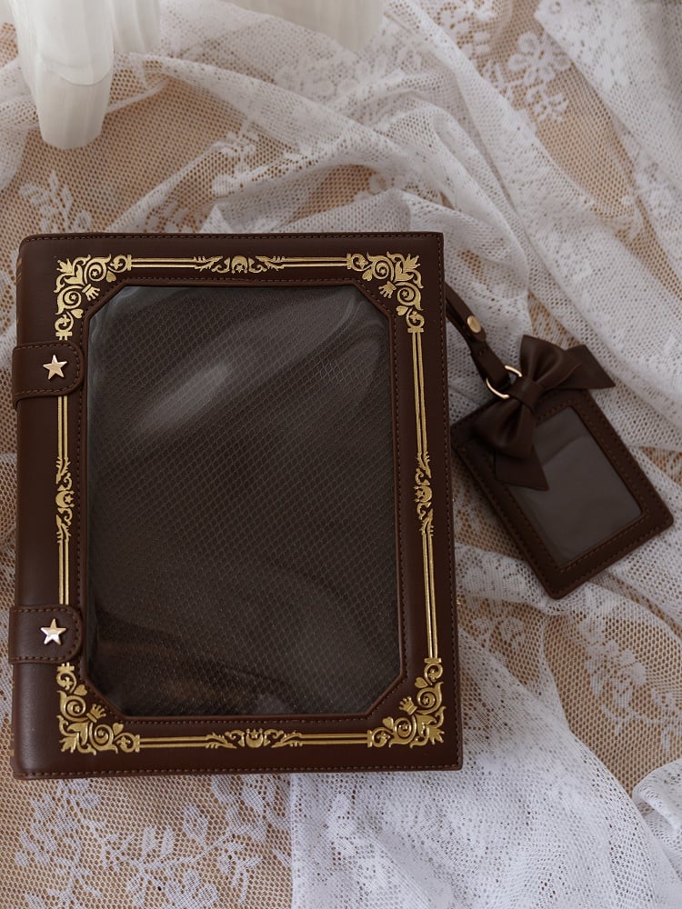 Magic Book Ita Crossbody Bag Black/Blue/Red/Pink/Yellow/Green/Purple 8 Color Options Itabag