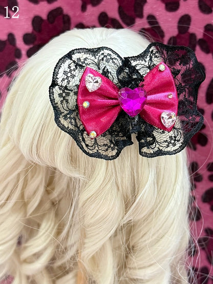 16 Options Bowknot /Floral BJD Doll Hairclip