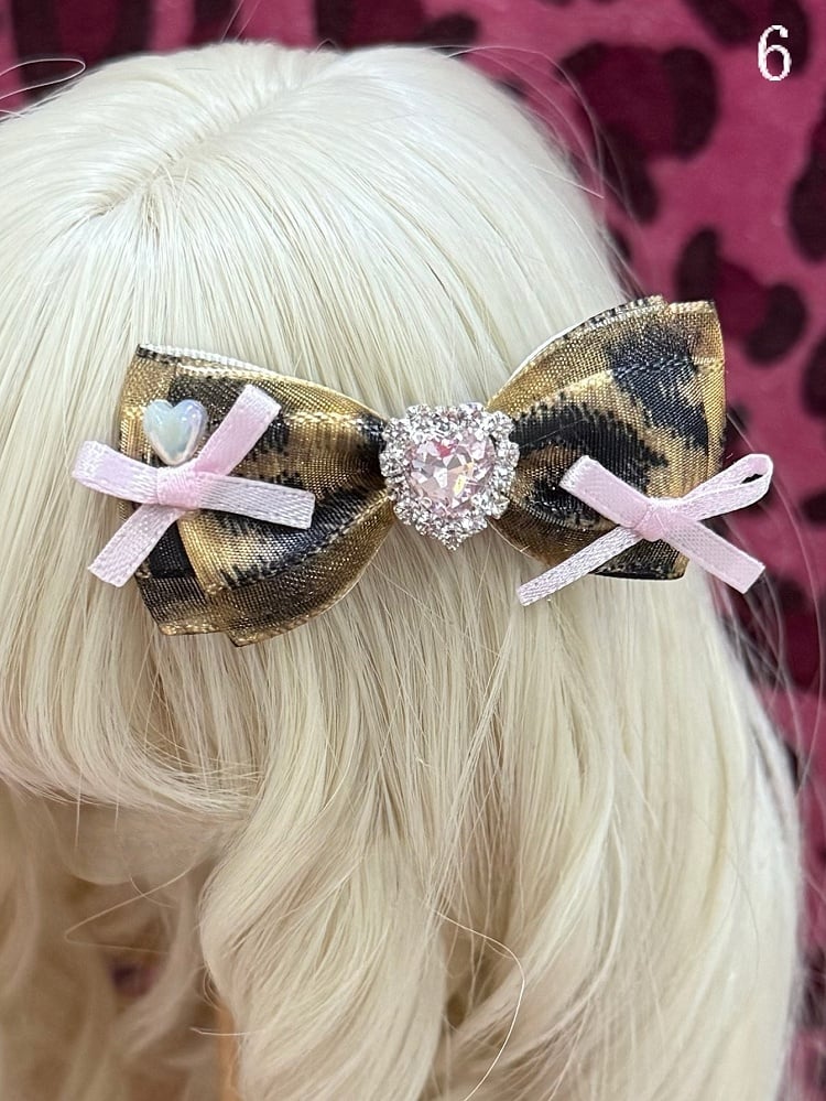 14 Options Bowknot /Letter BJD Doll Hairclip