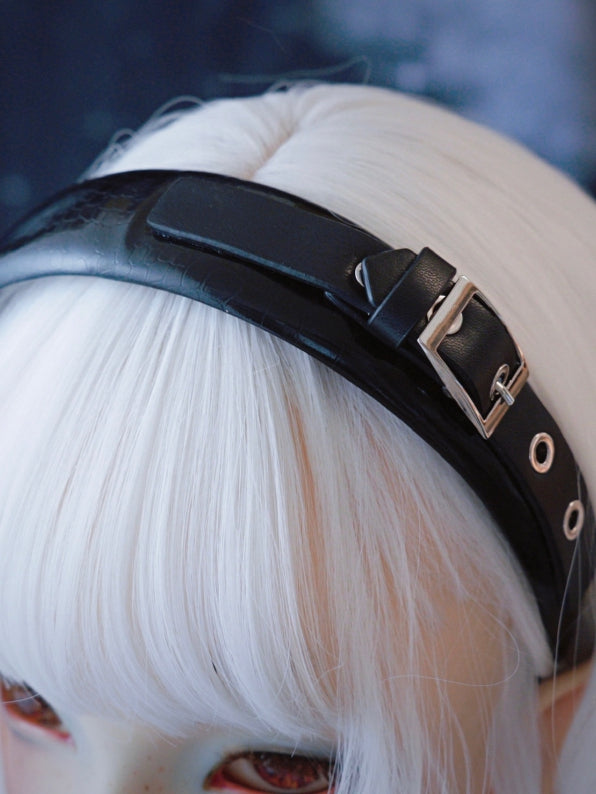 Black Gothic Buckle Decorated KC