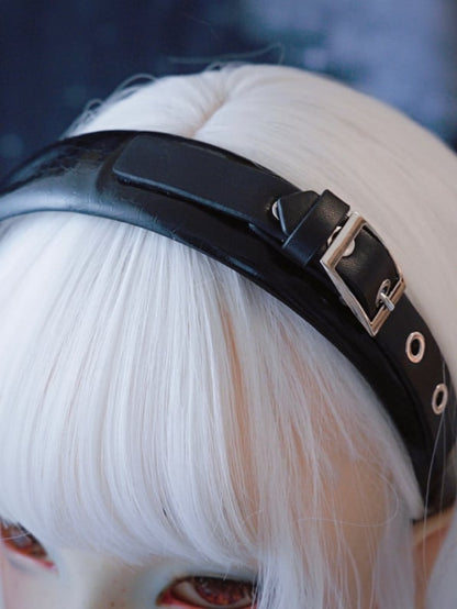 Black Gothic Buckle Decorated KC