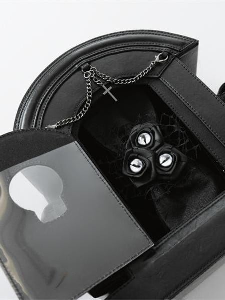 Black Gothic Tombstone-shaped Ita Backpack