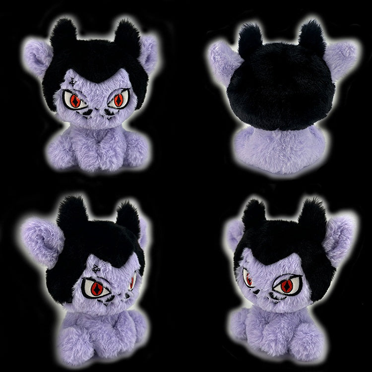 Black and Purple Vampire Gothic Plushie