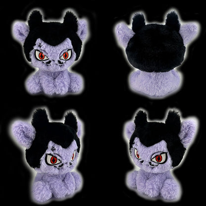 Black and Purple Vampire Gothic Plushie