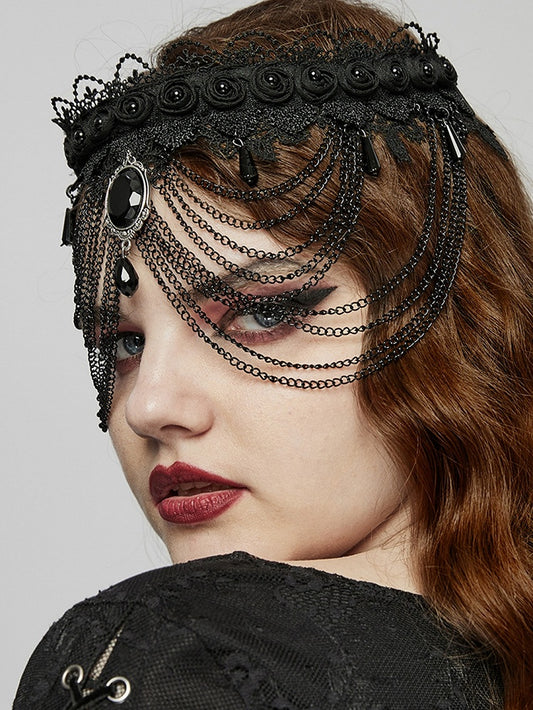 Goth Headwear-Choker