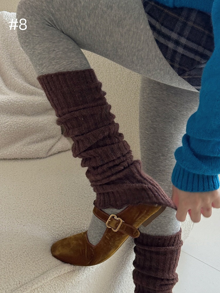 10 Options Knitted Leg Warmers
