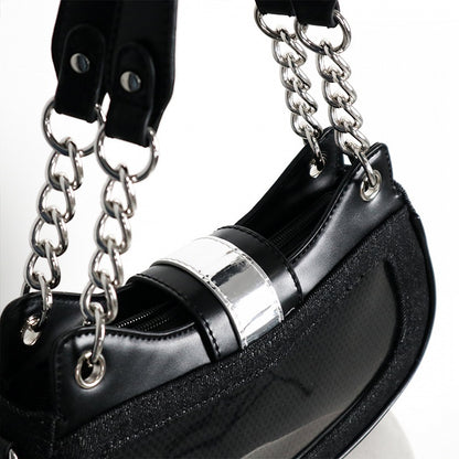 Black Skeleton Kitty Ita Bag