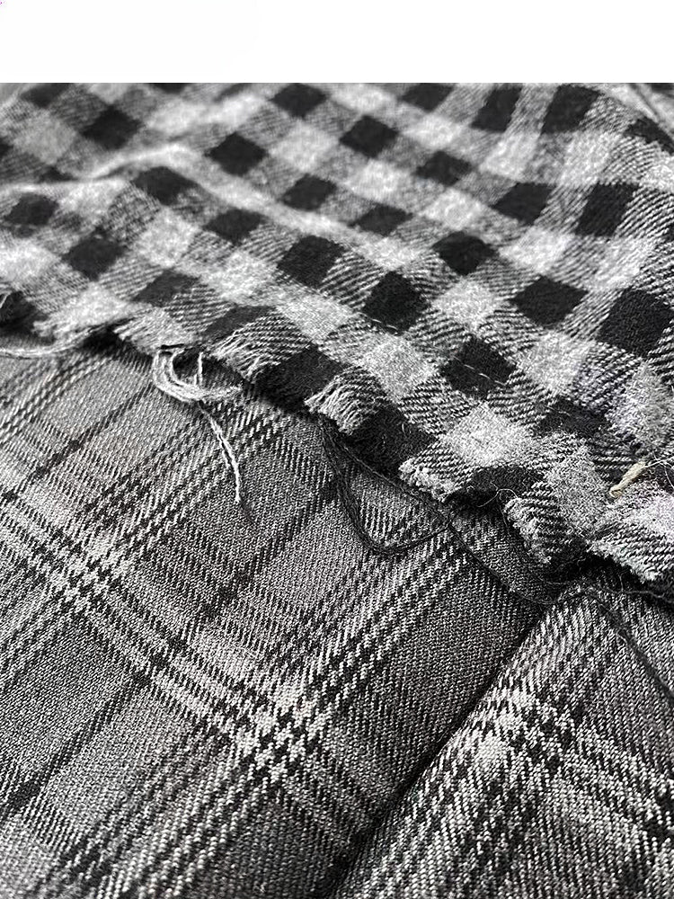 Millard Fashion Handkerchief Hem Grey Wasteland Punk Vintage Skirt