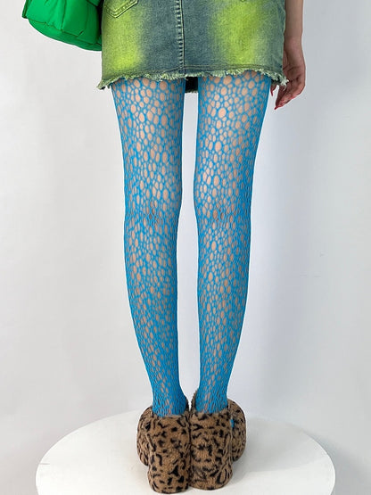 6 Color Options Y2K Cut-out Design Tights