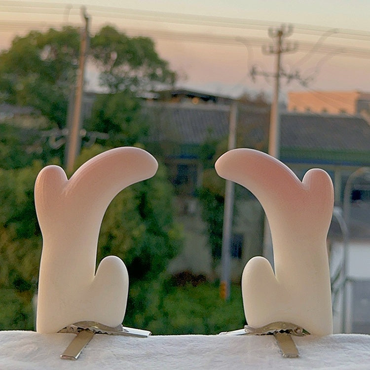 2 Options Animal Horn Hairclips
