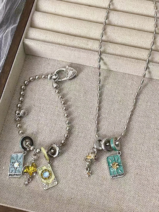 3 Options Y2K Tarot Cards Bracelet/Necklace