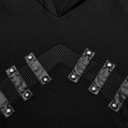 Black Punk Personalized Hoodie