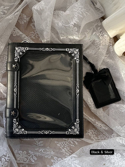 Magic Book Ita Crossbody Bag Black/Blue/Red/Pink/Yellow/Green/Purple 8 Color Options Itabag