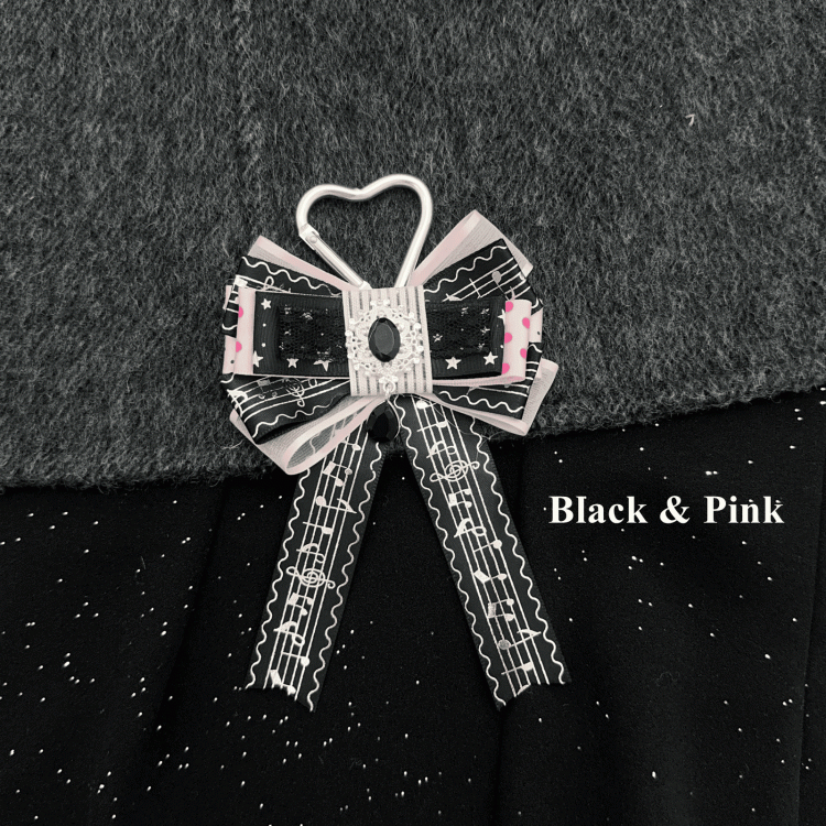 12 Colors Big Bow Ita Bag Charm