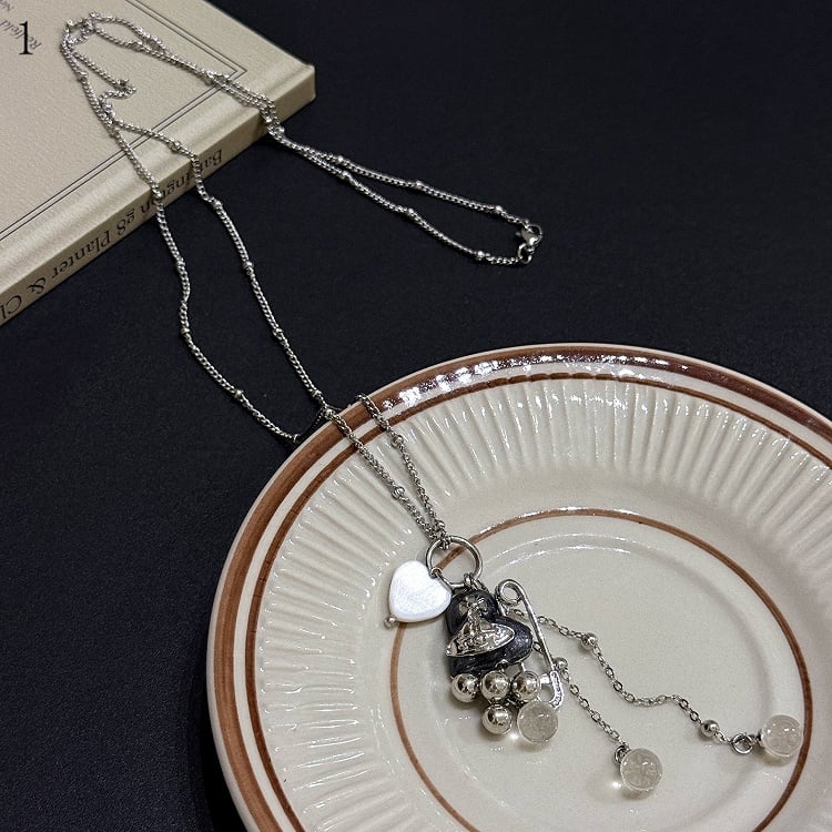 11 Options Y2K Heart Pendant Necklace