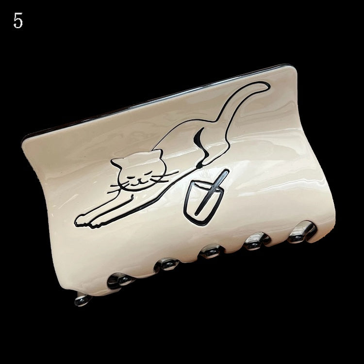 18 Options Bittersweet Animal Pattern Claw Clips