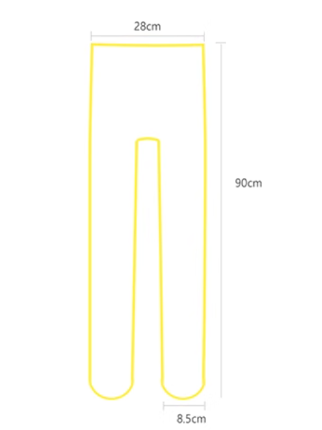 Black Rhinestone Charms Tights