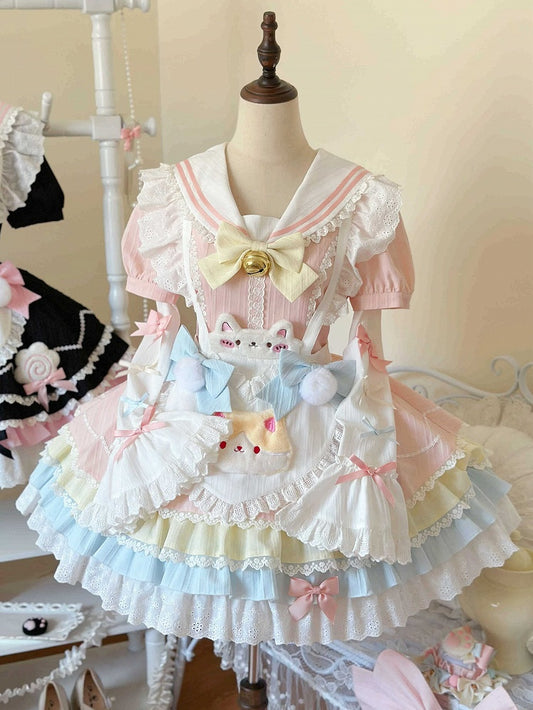 Sweet Bows Decorated Detachable Sleeves