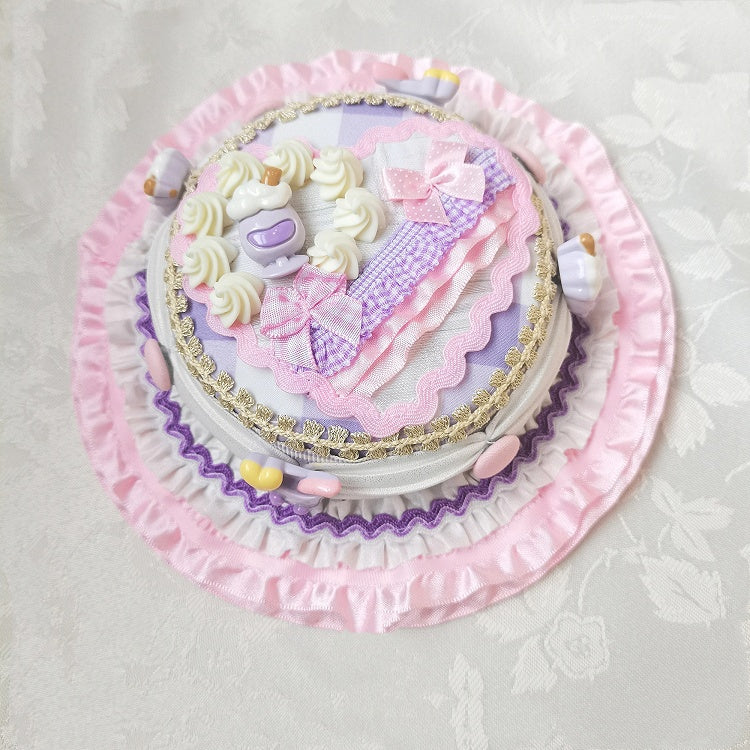 Fruit Desserts Cake Sweet Lolita Mini Hat