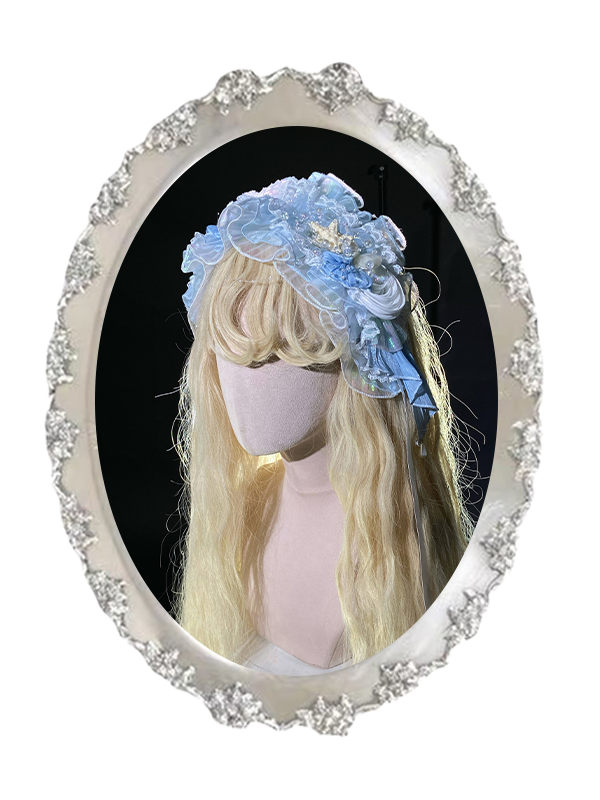 Pink / Blue Fairy Bead Details Hairband