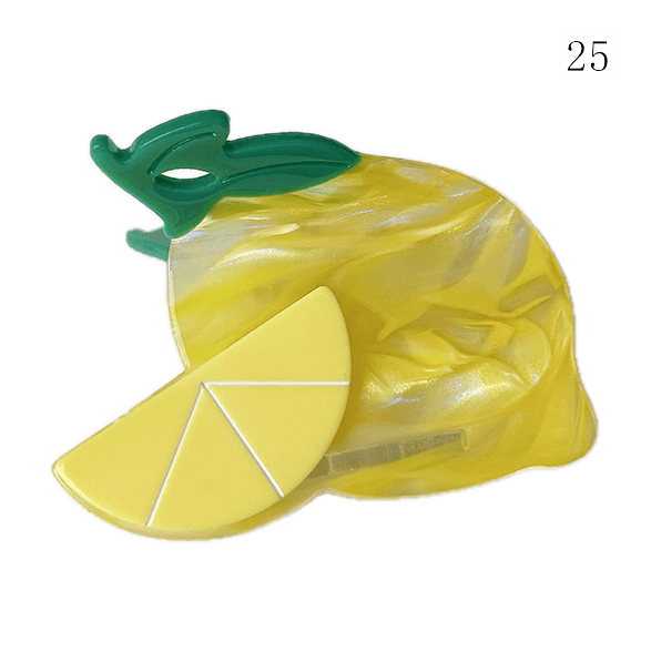 29 Options Y2K Cute Fruits Claw Clips