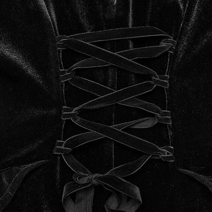 Black Goth Lace Dress