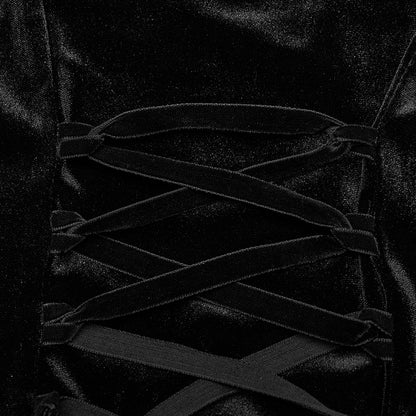 Plus Size Goth Black Lace Dress