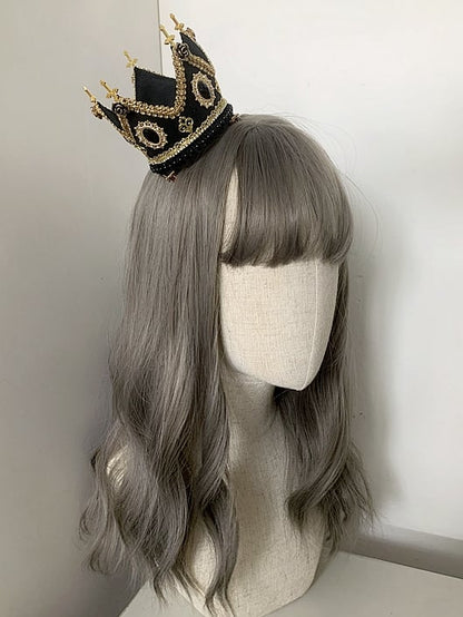 Beads and Rhinestones Decorated Gothic Elegant Crown