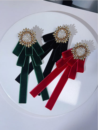 8 Options Beaded Decorated Bow Tie