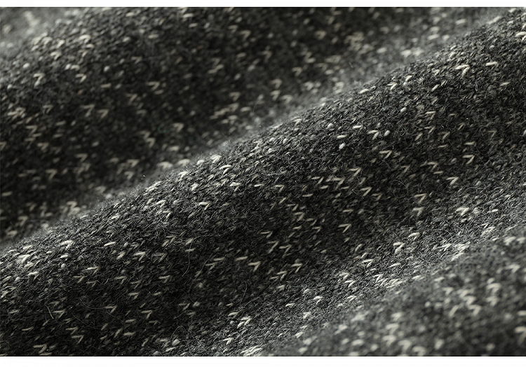 Gray&White/Black&White Plush Trim Striped Sleeves Hoodie