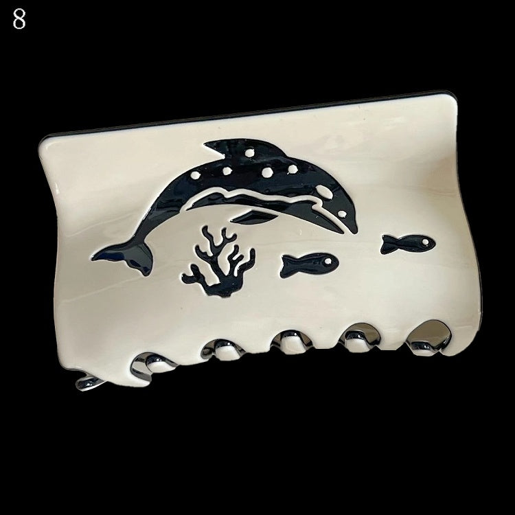 18 Options Bittersweet Animal Pattern Claw Clips